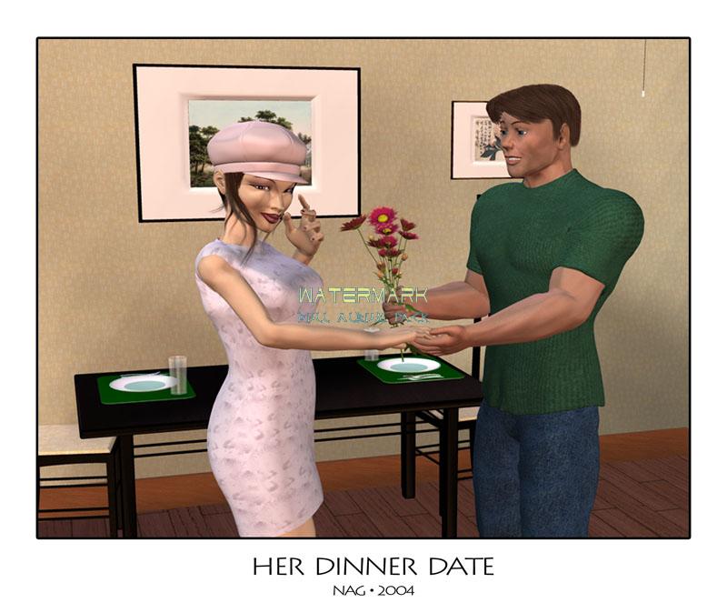 Her Dinner Date