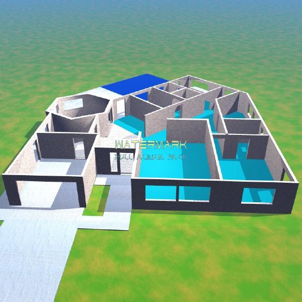 A 3d House Plan