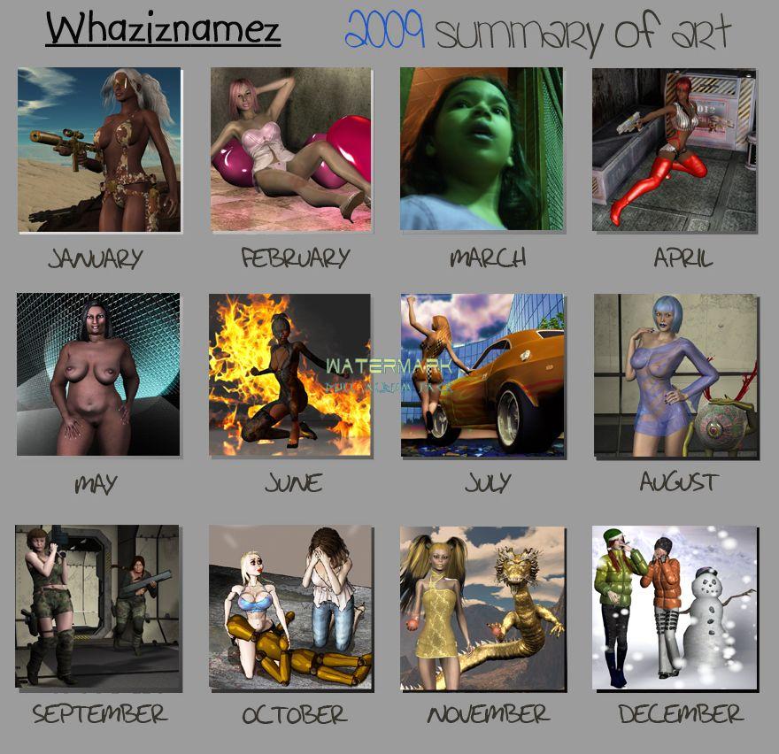 Whaziznamez 2009 Art Summary