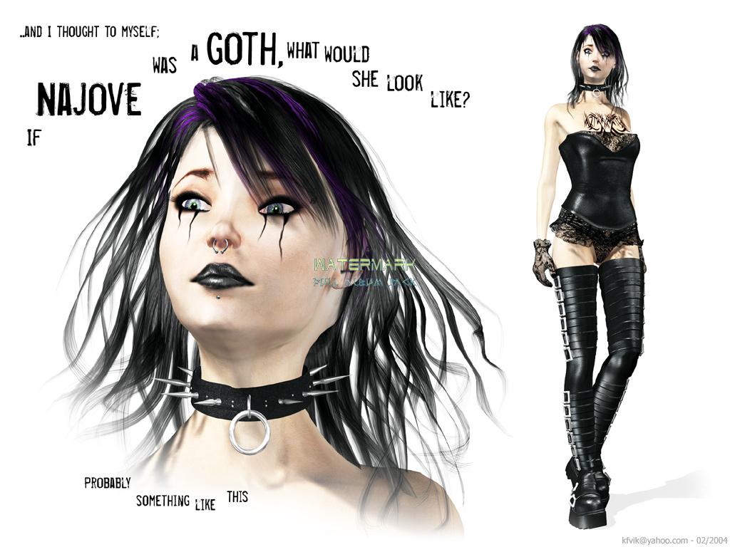 What if Najove was Goth