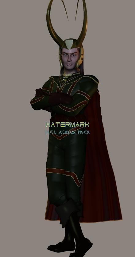 Loki II (fanart rendition)