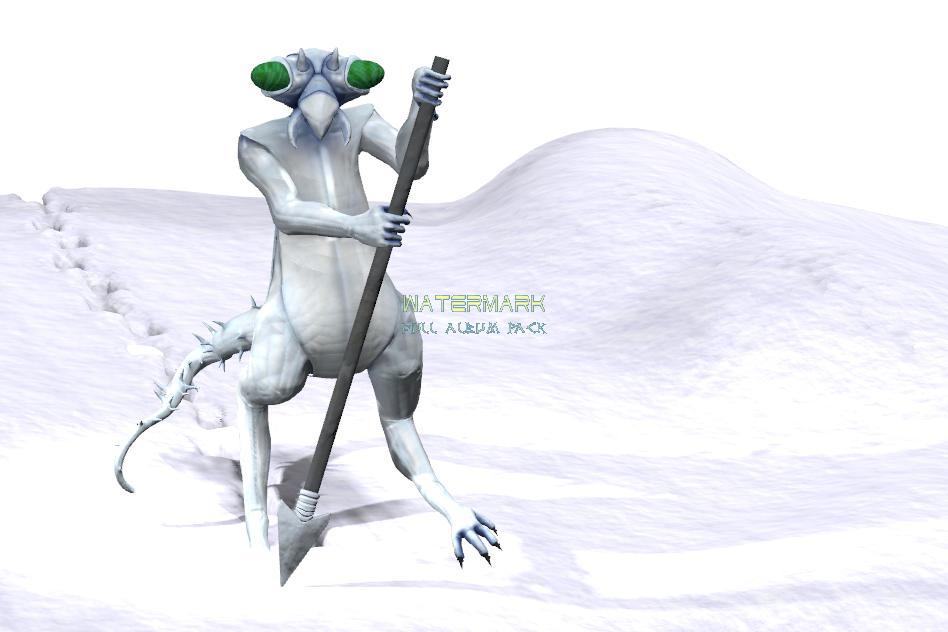 IceDevil with spear