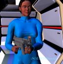 Maxie on action stations!