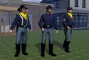 soldiers in the town