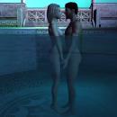 Narya and Tarem in Myra Castle Baths