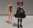 Gothic Lolita, ported from XNA format via FBX