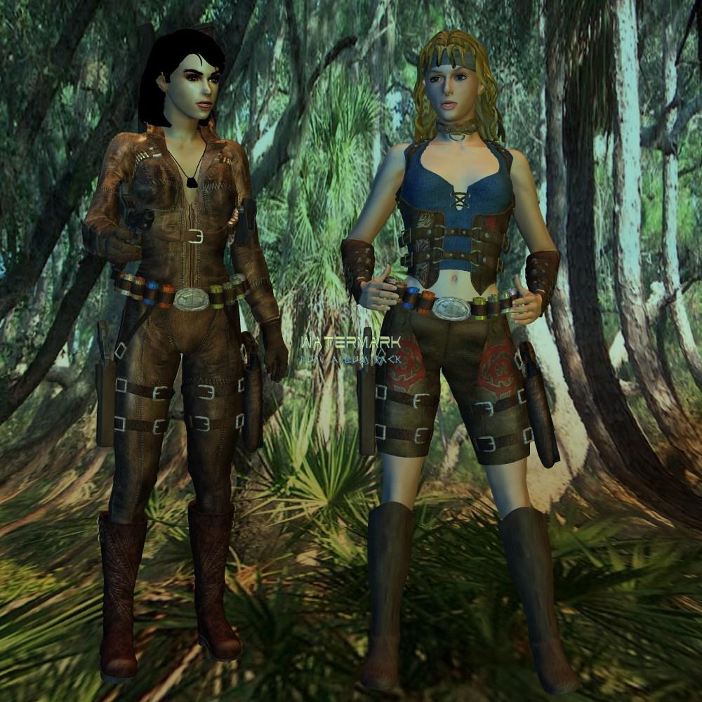 Ditra and Hasle - Outfit Testing