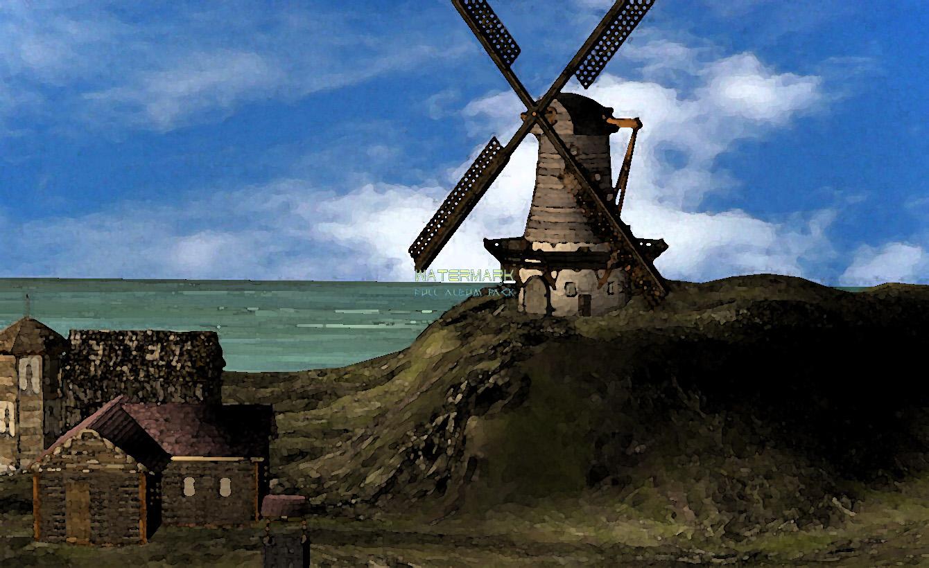 Faux Windmill